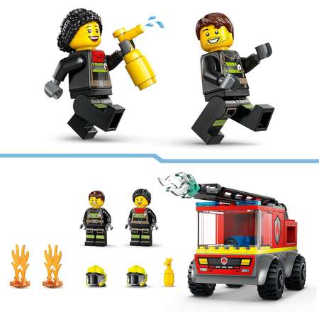 Конструктор LEGO City Пожарная машина блочный