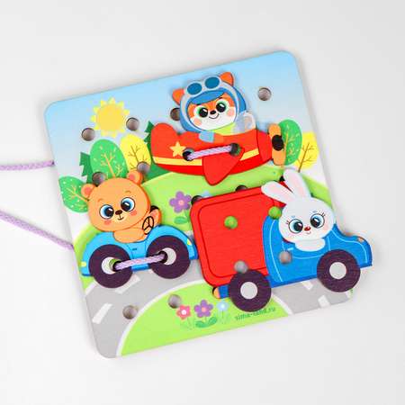 Игрушка Лесная мастерская шнуровка