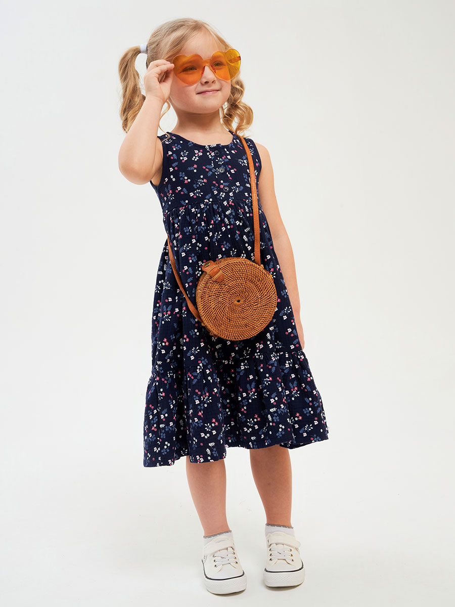 Платье ME WE KG125-W612-181_Темно-синий - фото 5