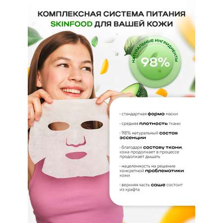 Маска тканевая NAME SKIN CARE Skinfood 21 шт.