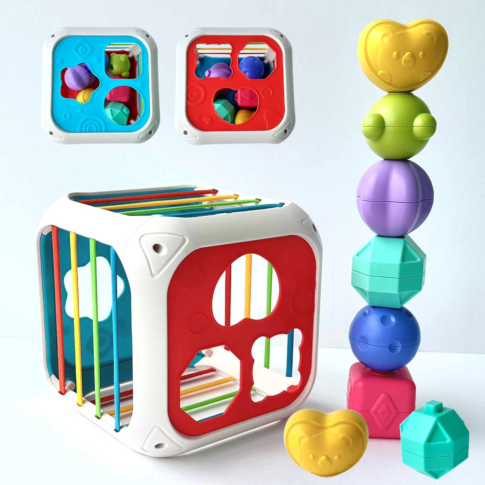 Игрушка Zeimas сортер Монтессори Транспорт - фото 3