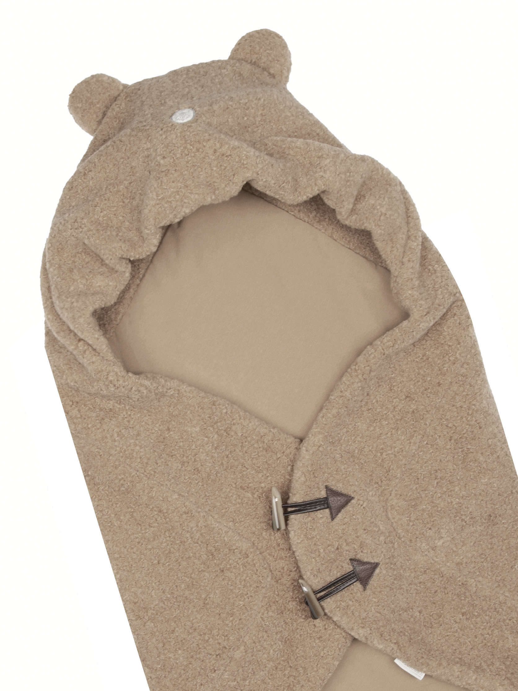 Конверт на выписку НаследникЪ Выжанова конверт-одеяло Трансформер коричневый - фото 9