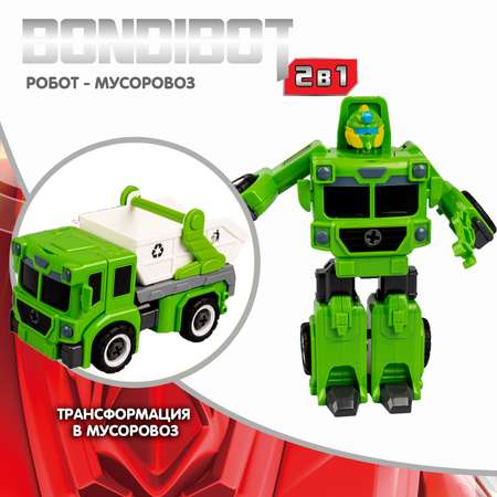 Фигурка Bondibon трансформер Робот Машина 2в1