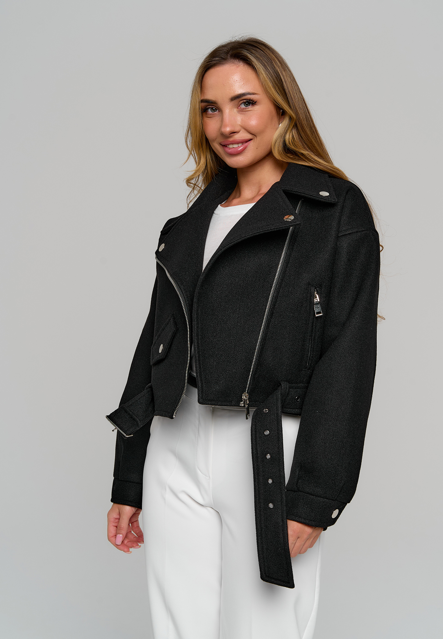 Косуха Stylish AMADEO AJ-8501-черный - фото 7