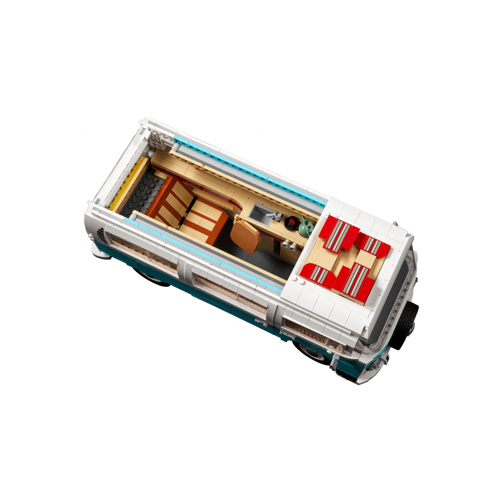 Конструктор LEGO Icons Фургон Volkswagen T2 Camper 1677 дет. - фото 7