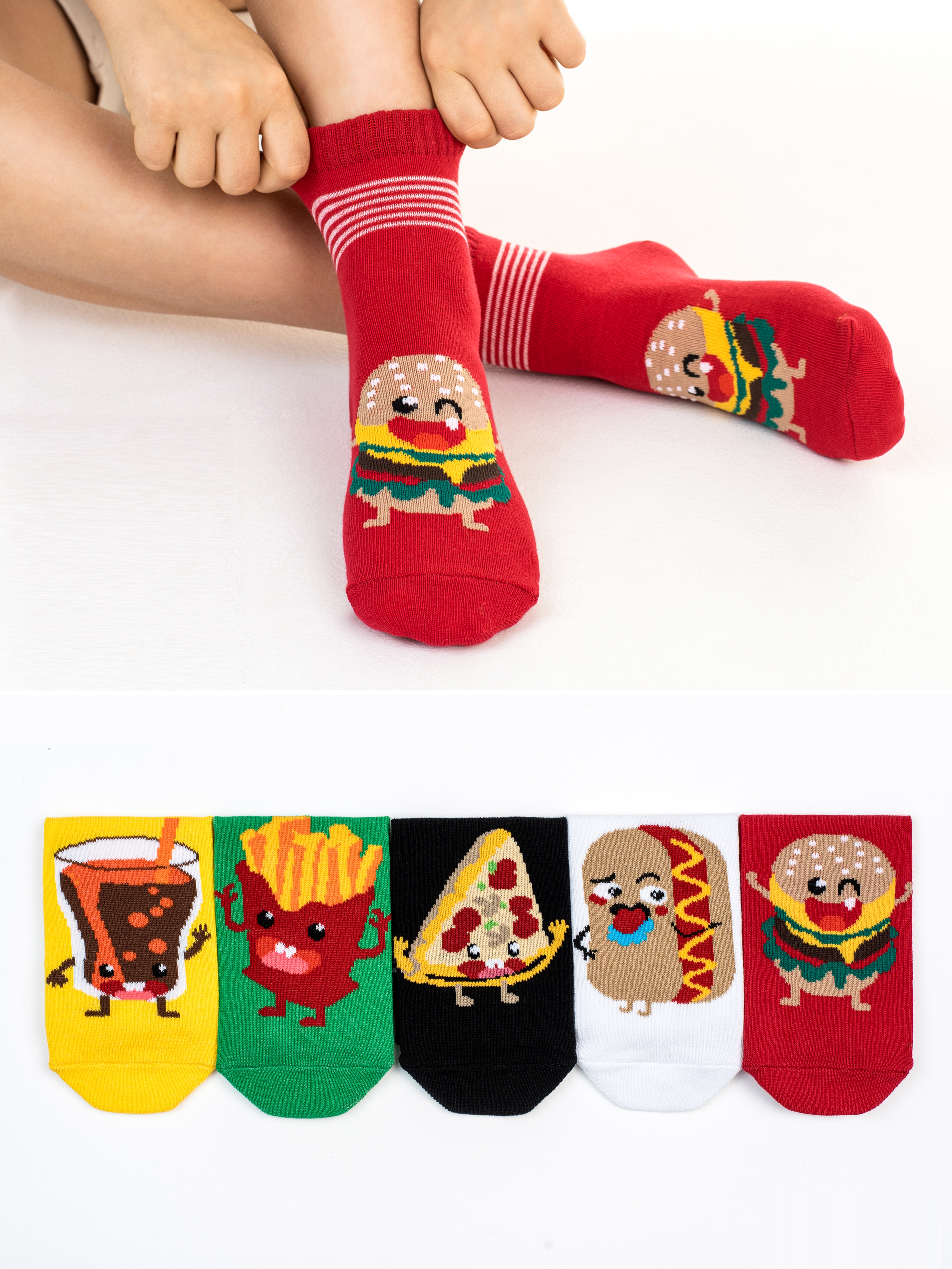 Носки 5 пар QUTEX 3403-004-5Q53 - фото 1