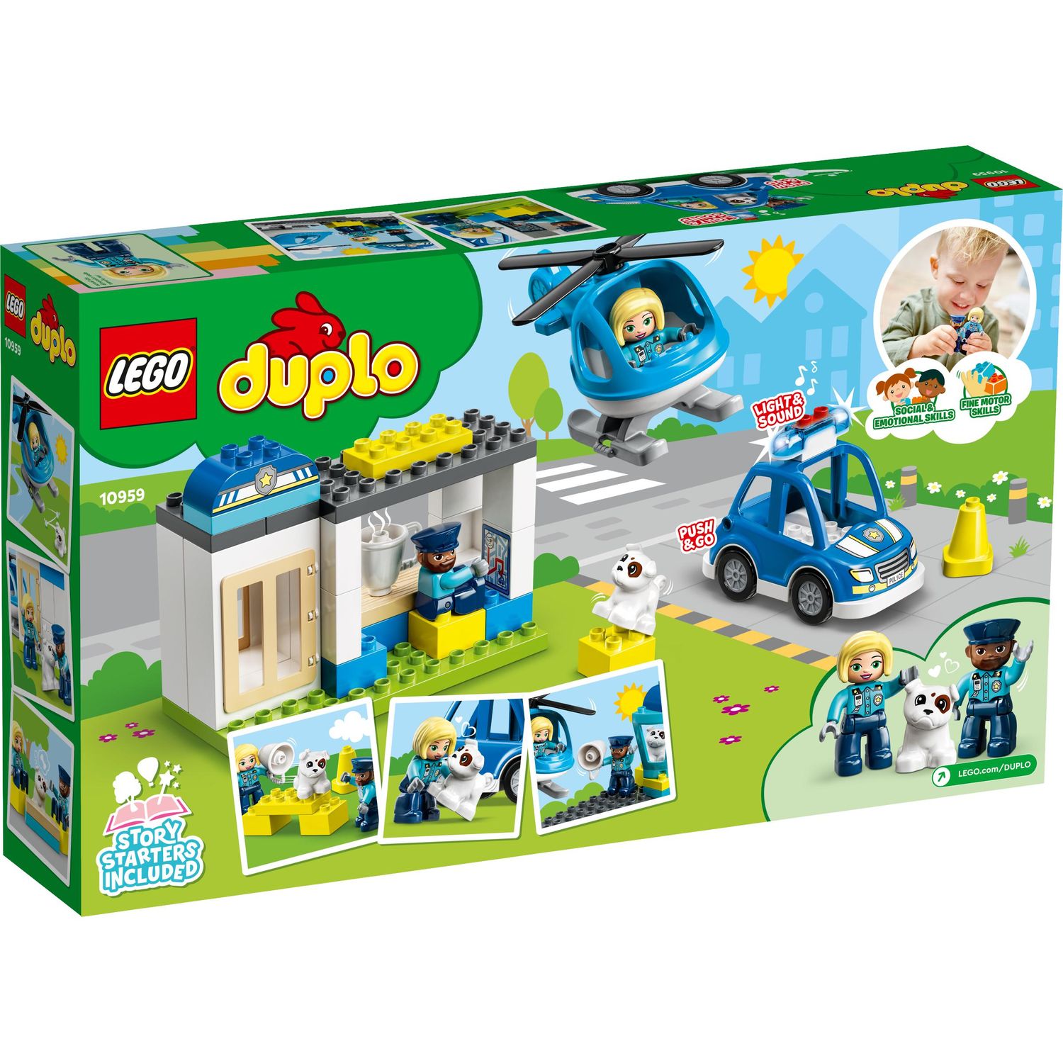 Конструктор LEGO DUPLO Полицейский участок и вертолёт - фото 6