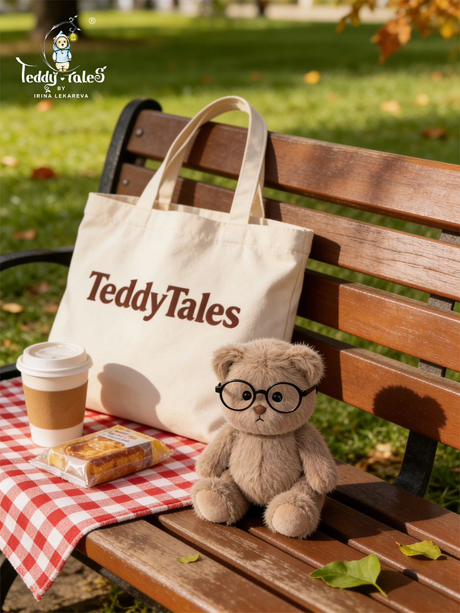 Мягкая игрушка TeddyTales Медведь в цвет заварного крема - фото 15