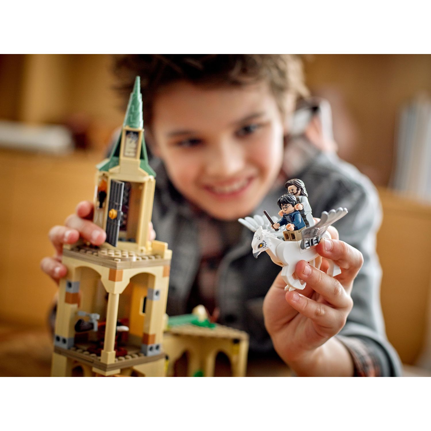 Конструктор LEGO Harry Potter Двор Хогвартса блочный - фото 7
