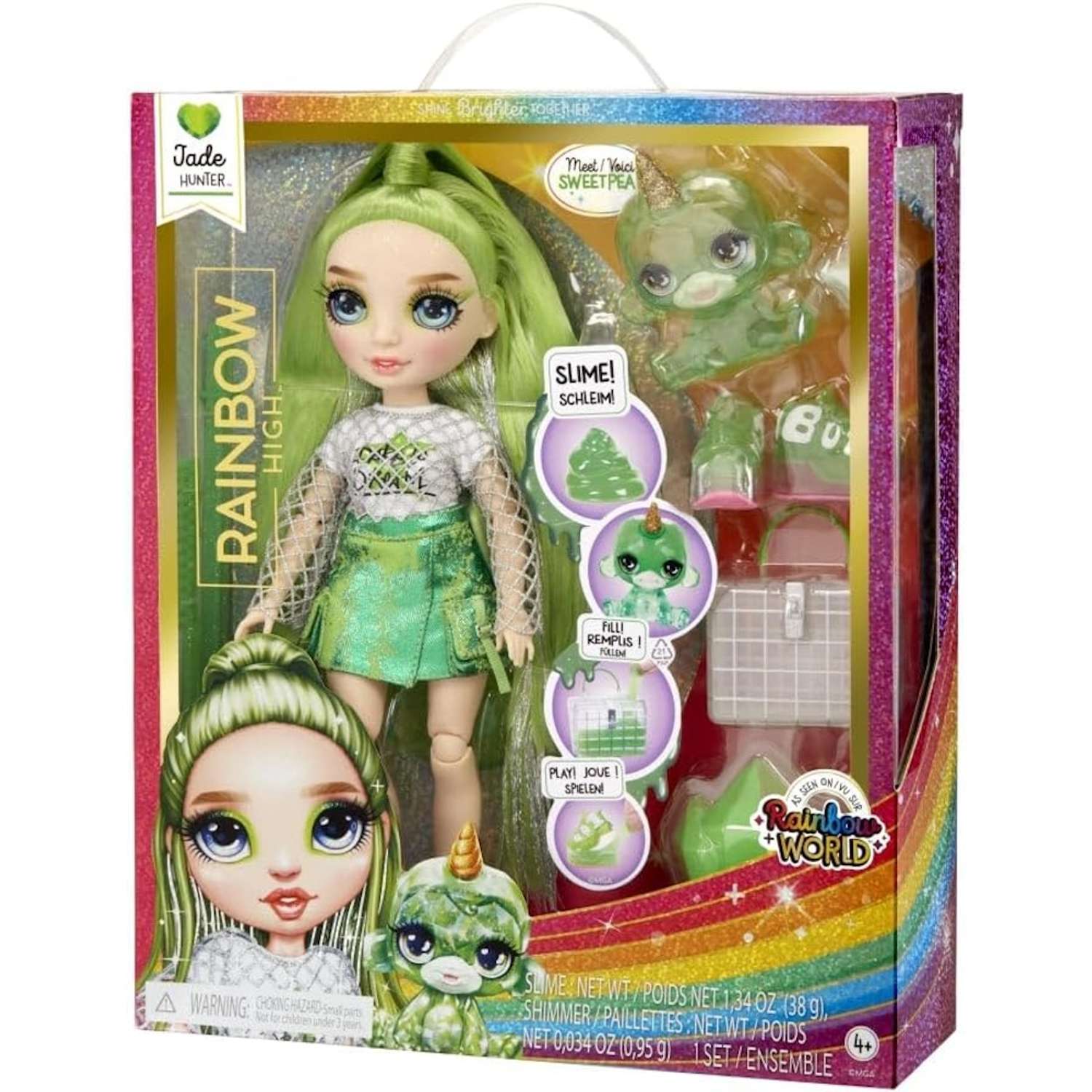 Кукла модельная Rainbow High Fashion Jade 120193EU - фото 4