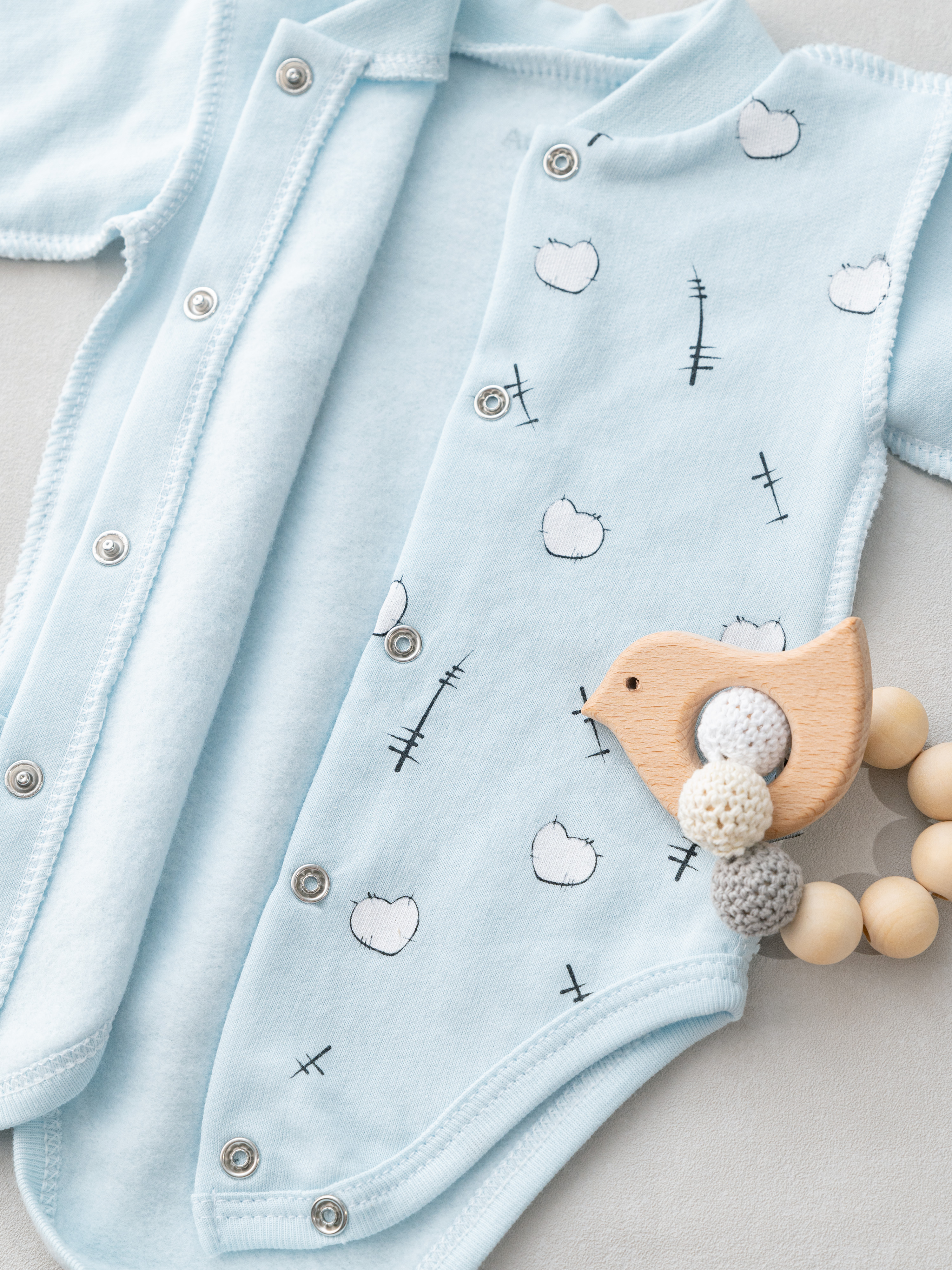 Боди и ползунки Amelli 290.140.0.293.055;230.005.0.293.055гол - фото 4