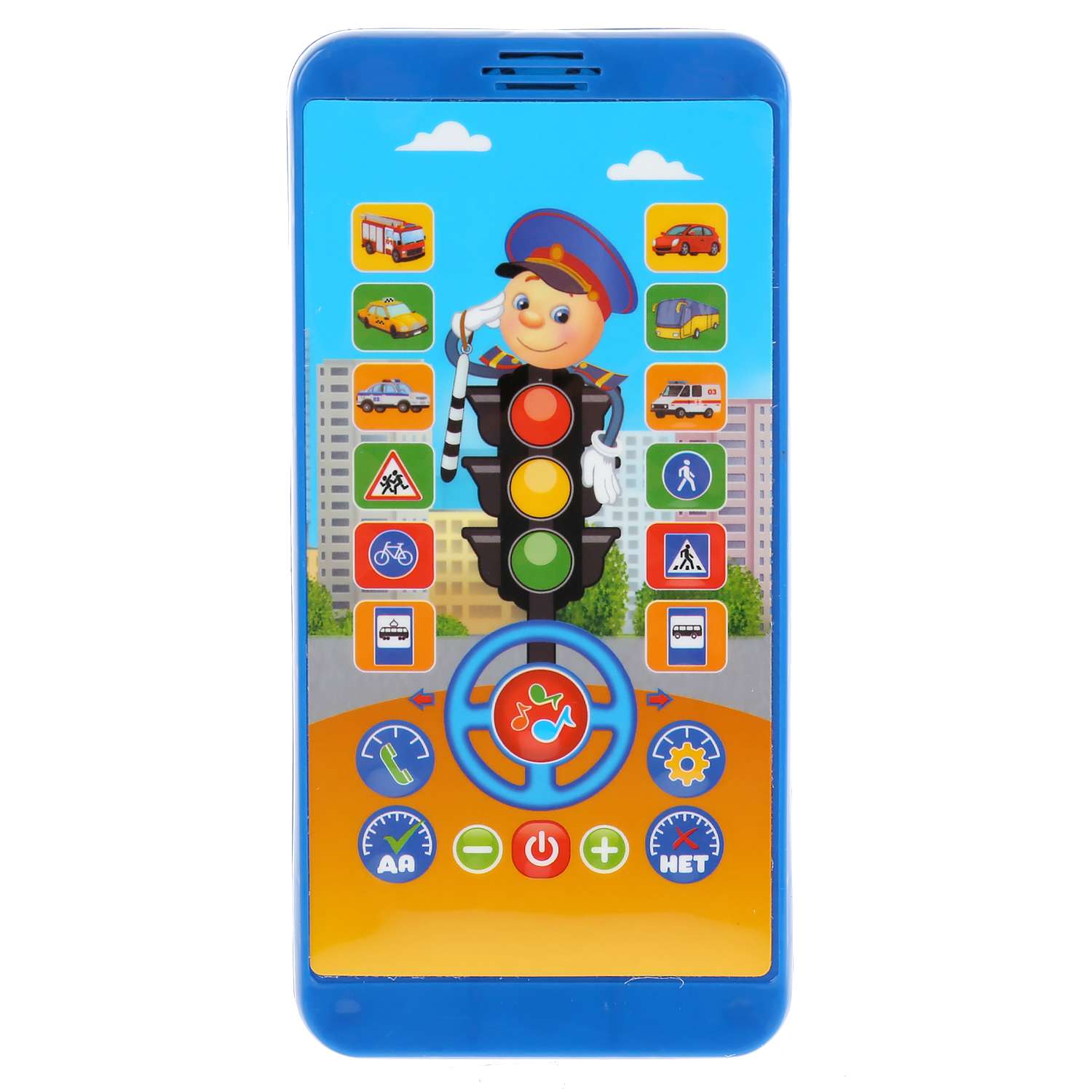 Игрушка УМка Телефон Дорожные знаки 296365 - фото 1