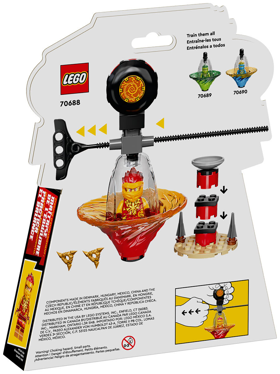 Конструктор LEGO NINJAGO Обучение кружитцу 32 дет. - фото 5