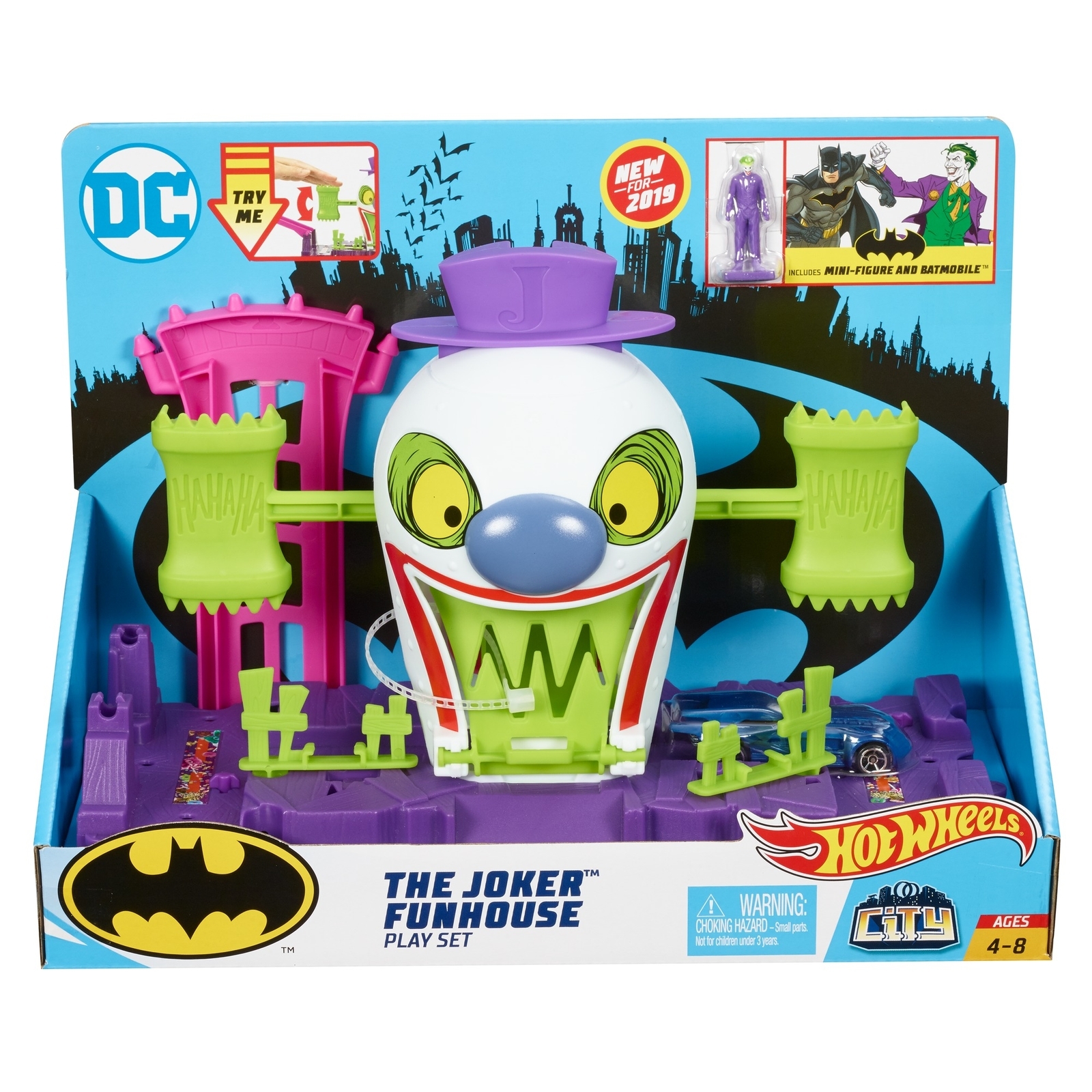 Набор игровой Hot Wheels Сити Бэтмен в ассортименте GBW50 GBW50 - фото 2