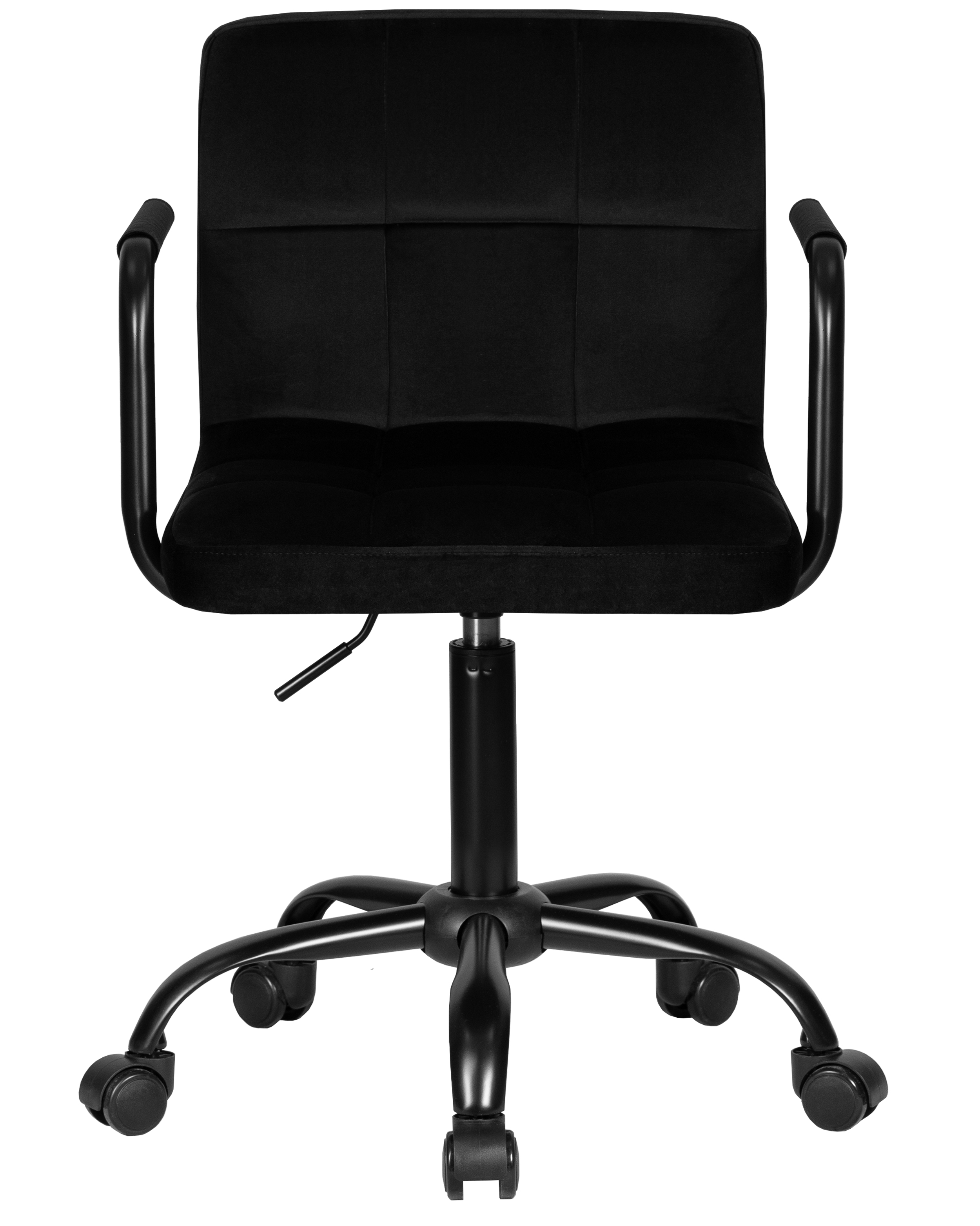 Офисное кресло DOBRIN черный велюр - фото 6