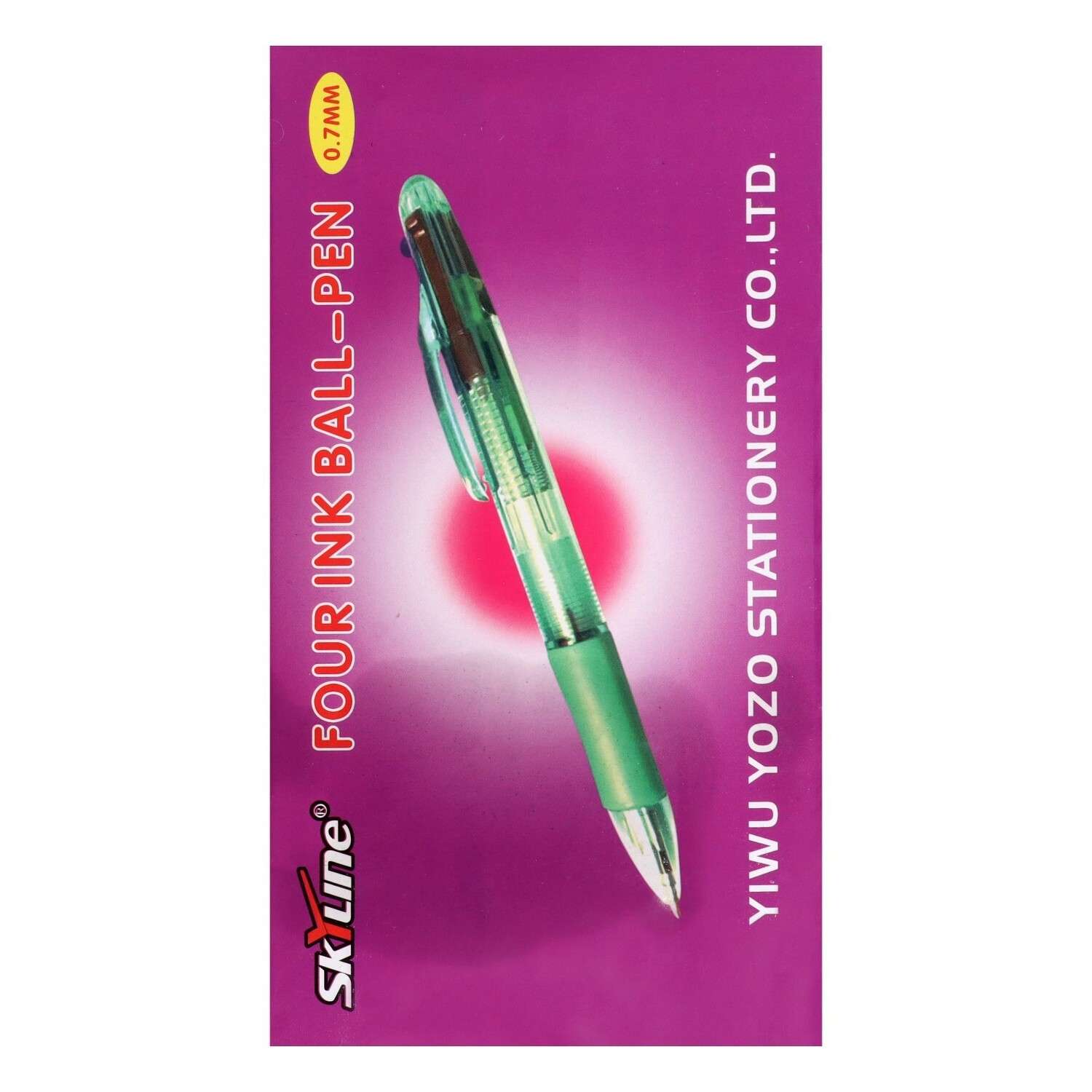 Ручка шариковая Calligrata 1 шт. в ассортименте - фото 4