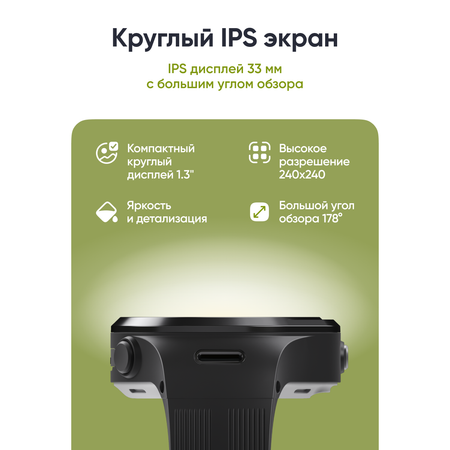 Детские смарт-часы ELARI 4GR M