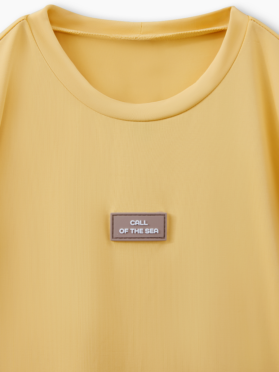 Футболка для плавания Happy Baby 50696-0_yellow - фото 2