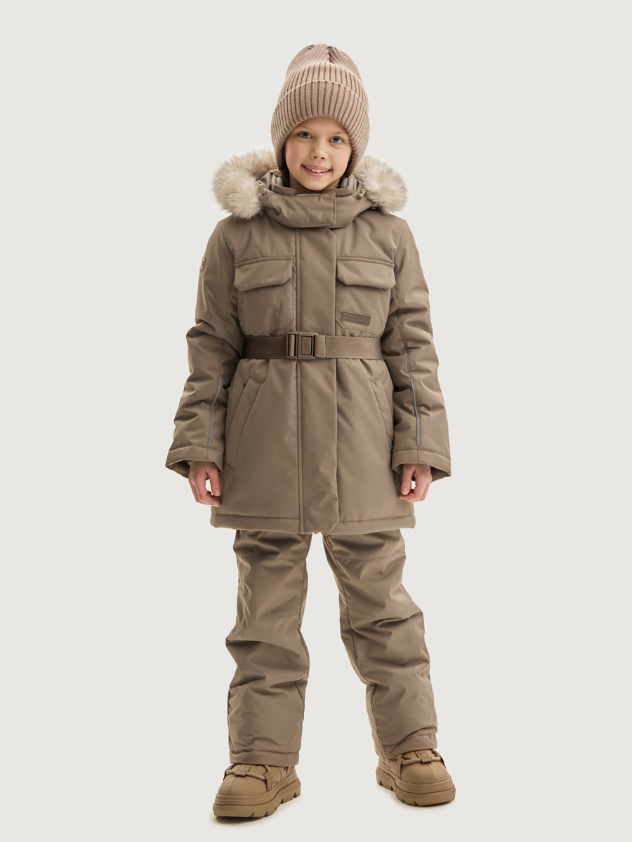 Костюм NIKASTYLE 7з7025 какао - фото 1