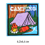 Термоаппликации TBY Camping 6,2х6,4см 10шт