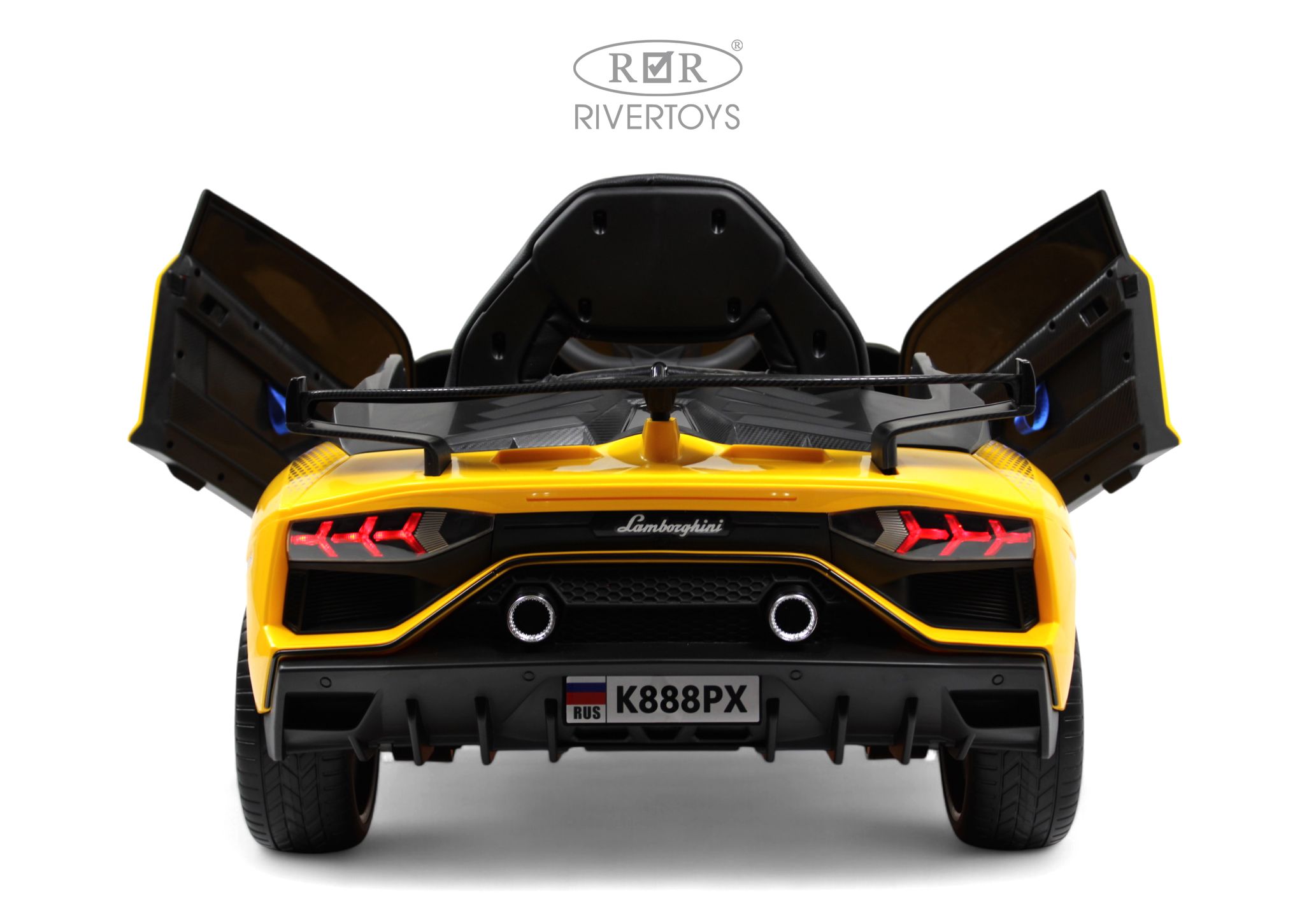 Электромобиль RIVERTOYS K888PX-YELLOW С пультом ДУ - фото 6