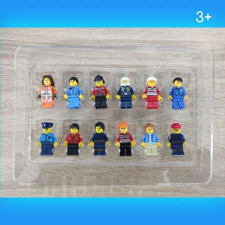 Игровой набор ТОТОША фигурки для Lego City 12 шт