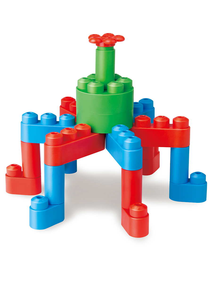 Конструктор Hape Строитель 80 дет. - фото 8