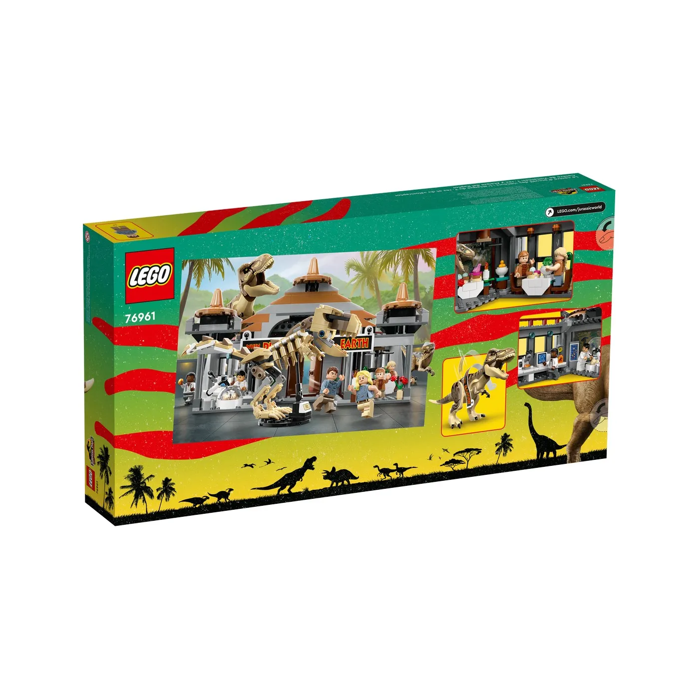Изображение товара Конструктор LEGO Jurassic World 76961 Центр для посетителей с Т-рексом и Раптором
