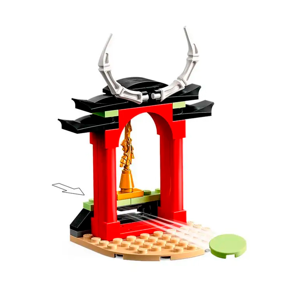 Конструктор LEGO NINJAGO Уличный мотоцикл ниндзя Ллойда 64 дет. - фото 6