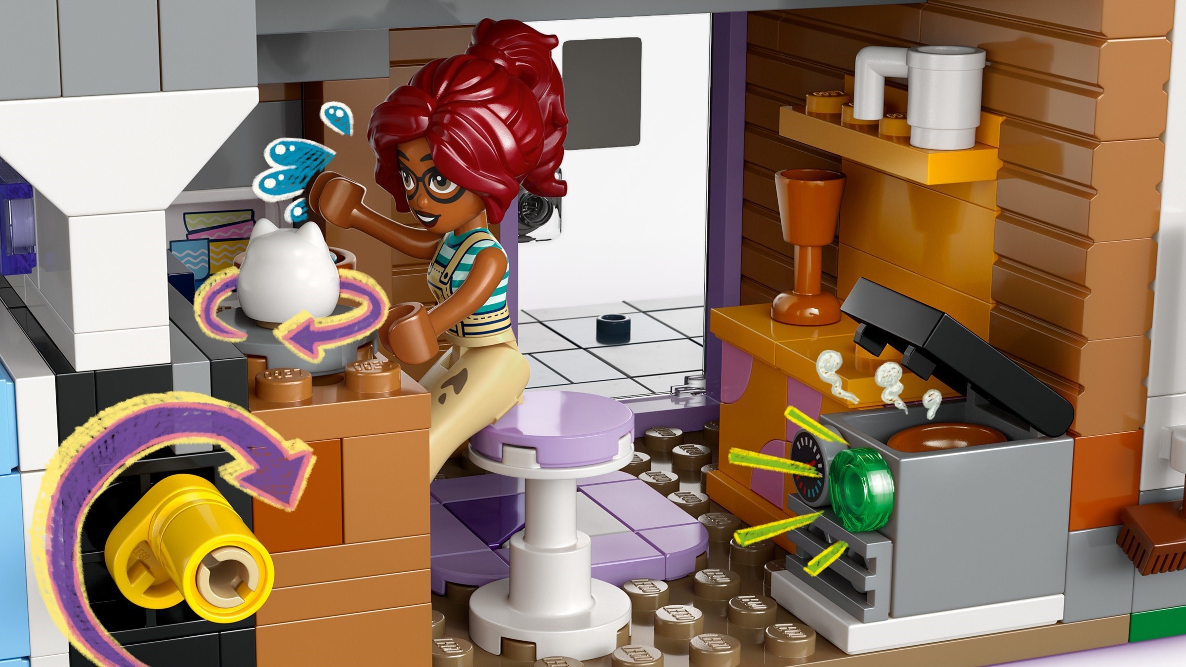 Конструктор LEGO Friends 42670 2040 дет. - фото 10