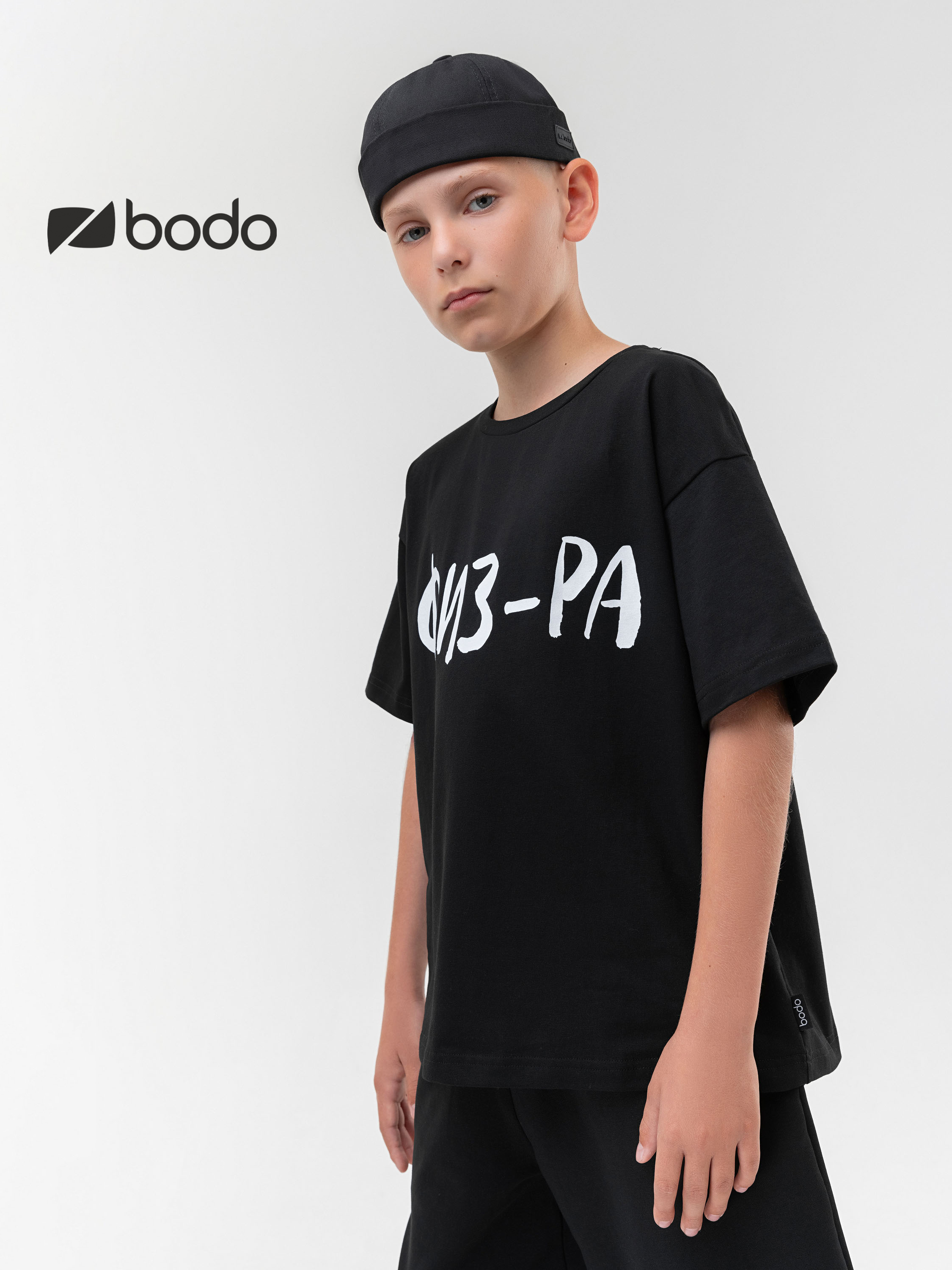 Футболка Bodo 36-43MU_черный - фото 3