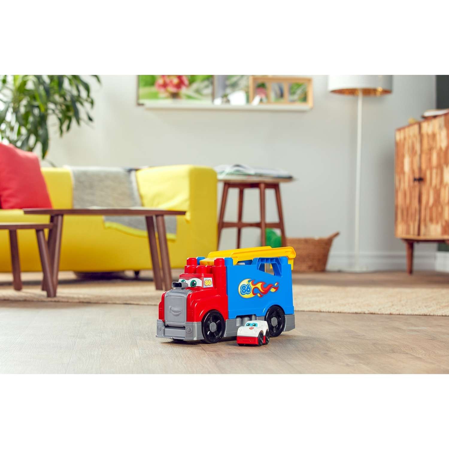 Конструктор Mega Bloks Большая машинка для гонок 12 дет. - фото 25