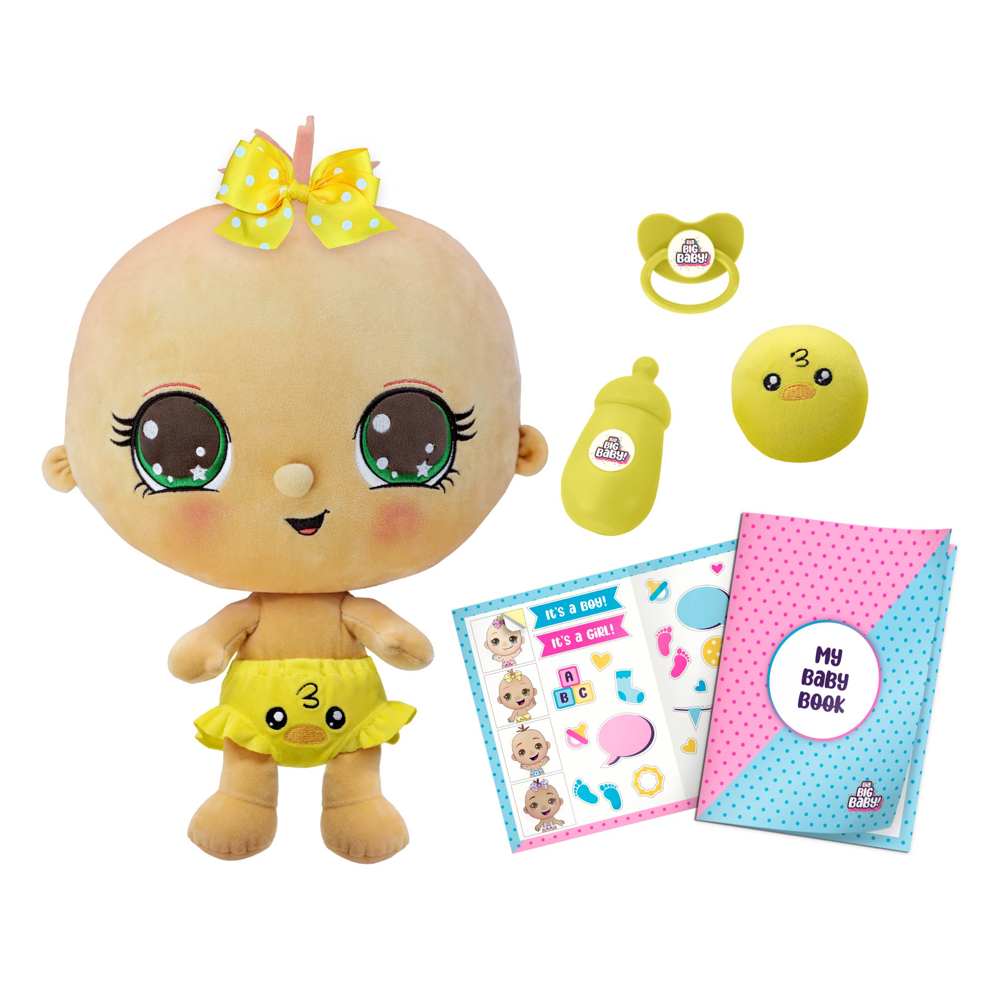 Игрушка мягкая BIG BIG BABY кукла - фото 11