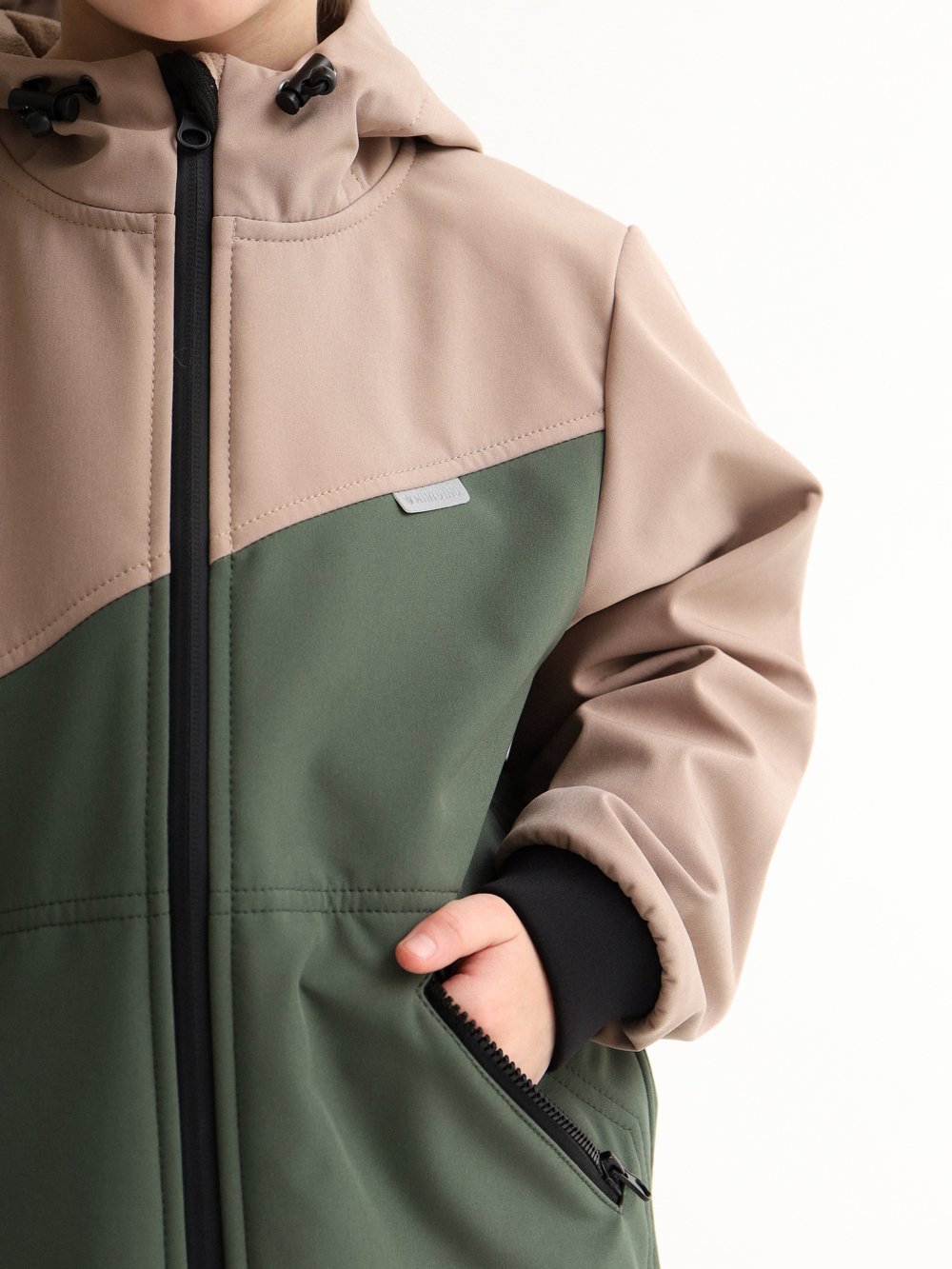 Куртка MINIDINO B-VO-Krt-105/0Куртка софтшелл Циклон тайга детская - фото 4