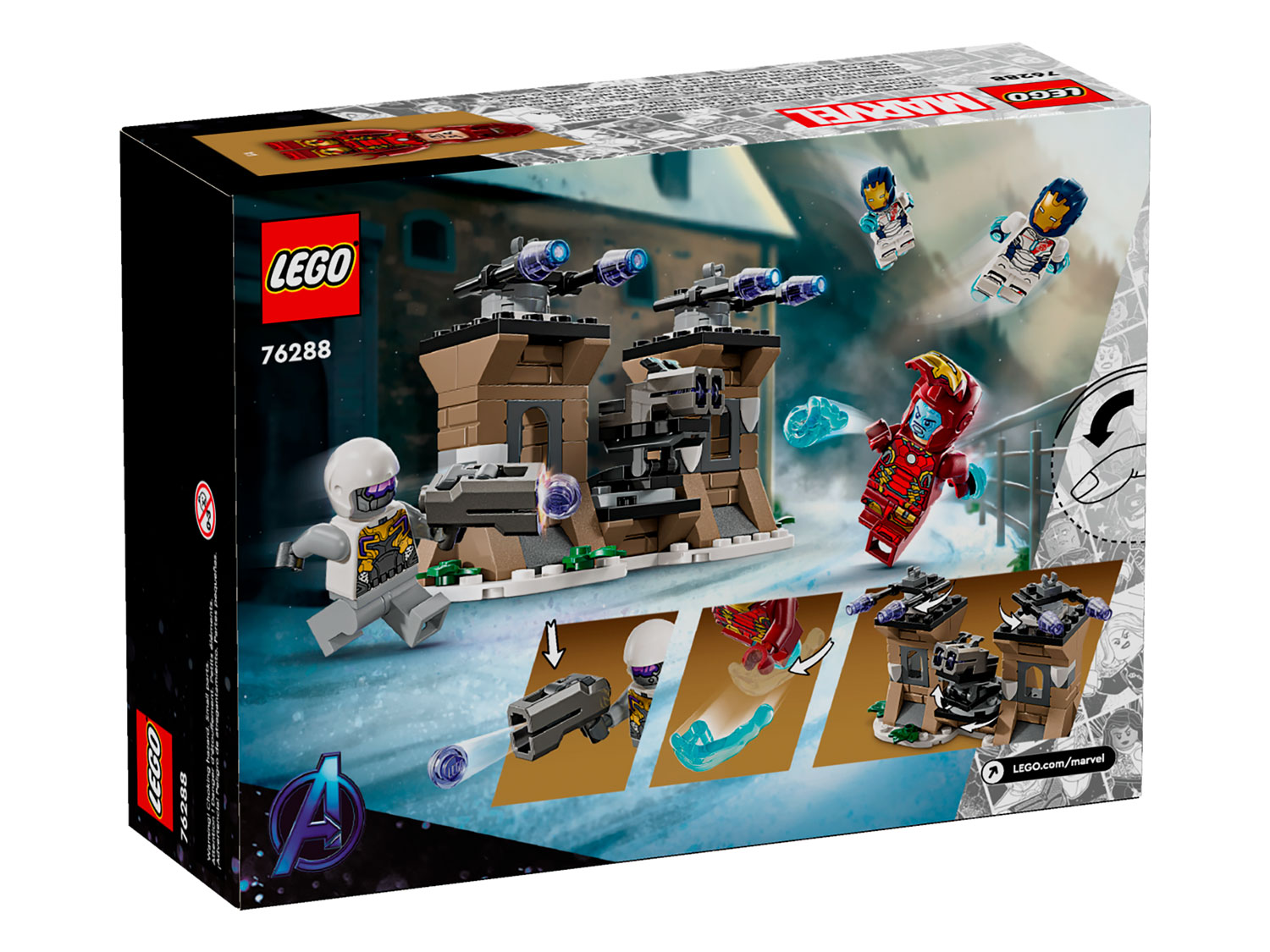 Конструктор LEGO Marvel Super Heroes Железный человек 135 дет. - фото 6