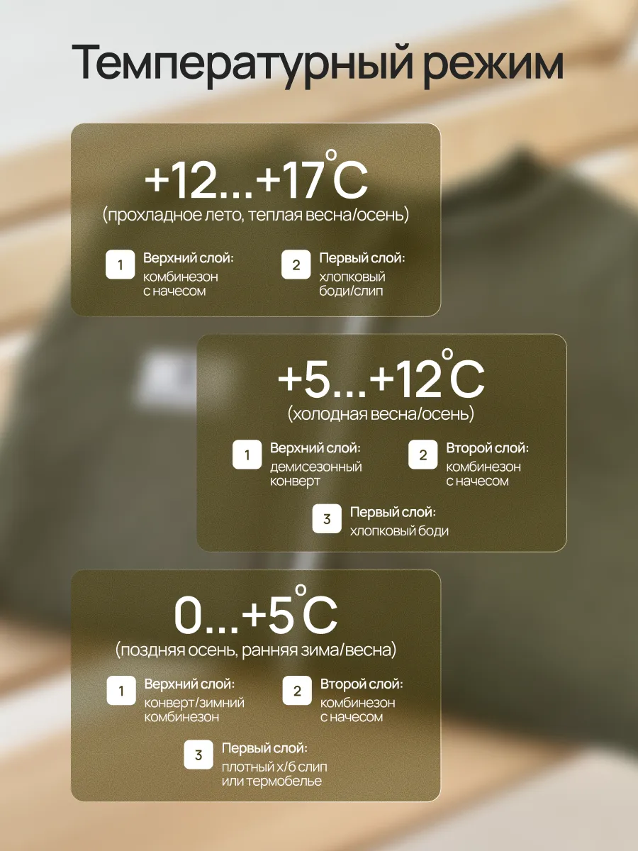 Комбинезон Супер Пупс мод14/хаки - фото 17