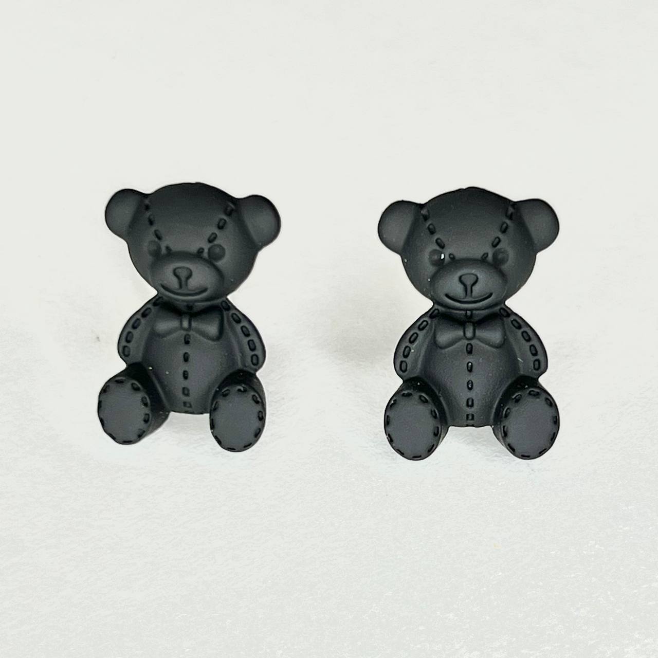 Серьги Homely Мишка Black Jewelry1 - фото 1