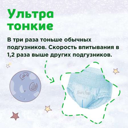 Трусики YourSun L 50 шт.