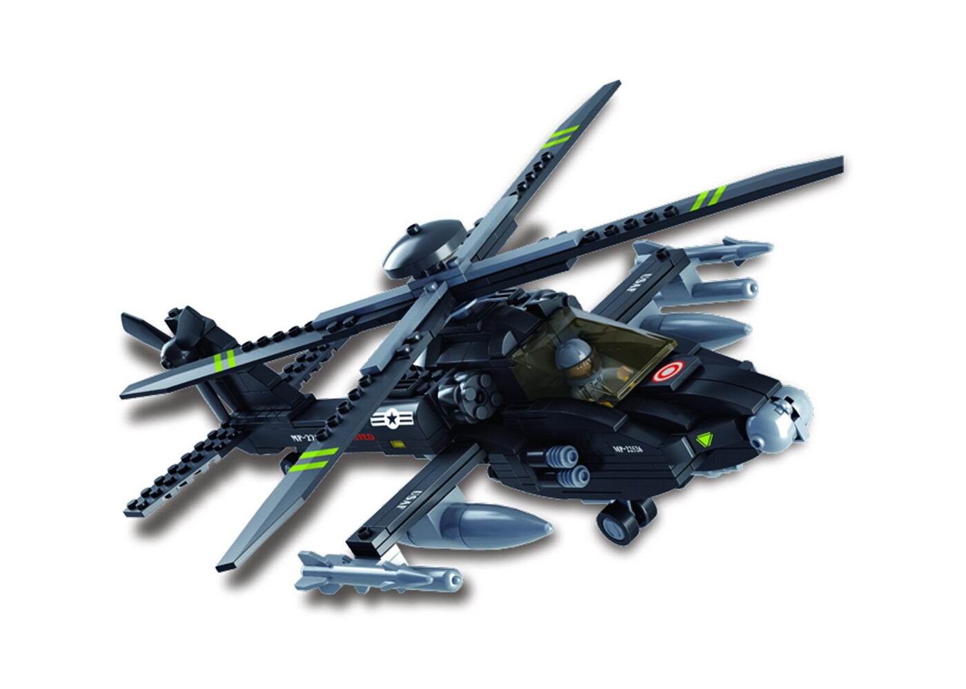 Конструктор SLUBAN Армия Боевой вертолет - фото 2