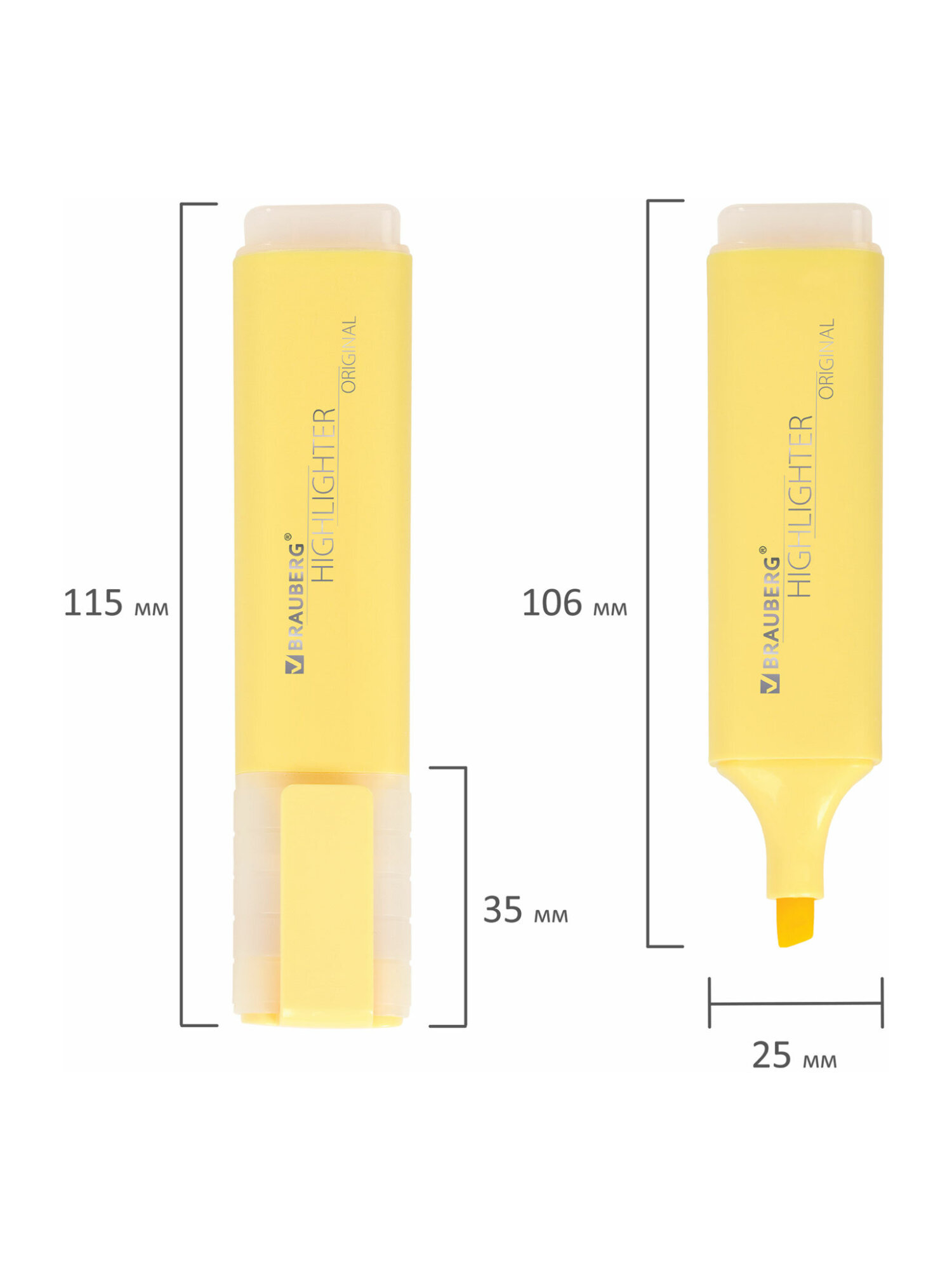 Текстовыделители Brauberg 12 шт. - фото 30