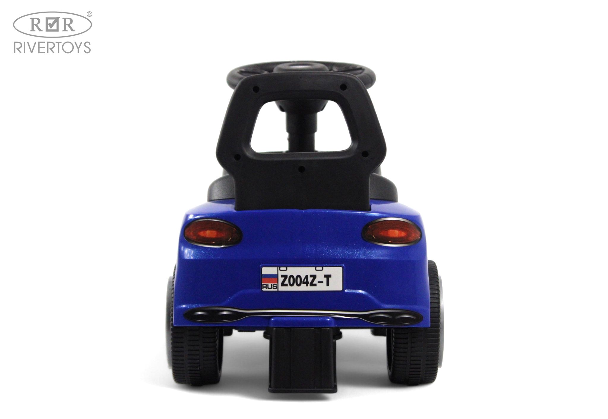 Каталка RIVERTOYS Z004ZZ-T-BLUE синий - фото 8