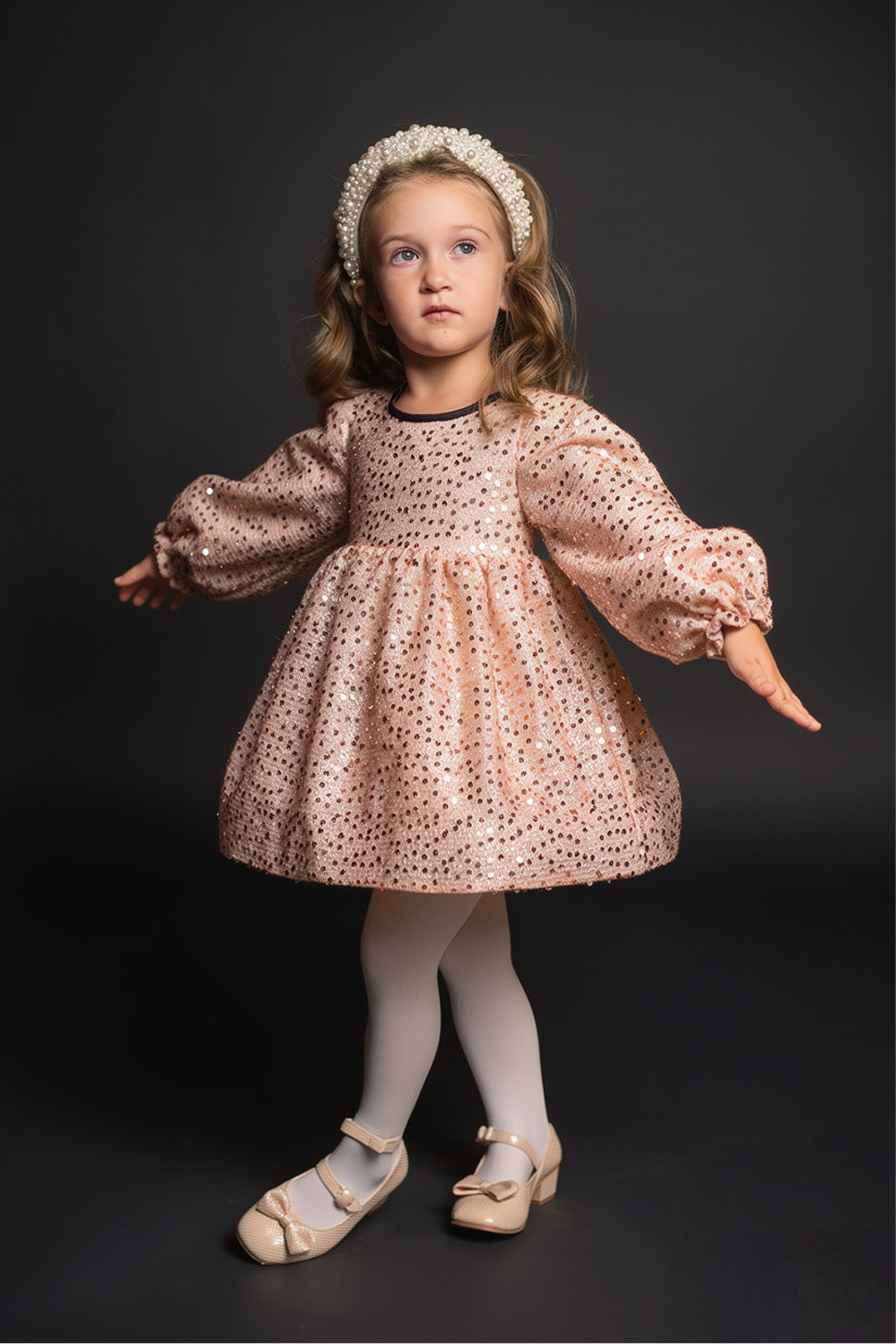 Платье Minilik Платье.Барыня.Персик - фото 2