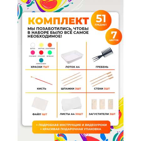 Акварисование Планета творчества эбру