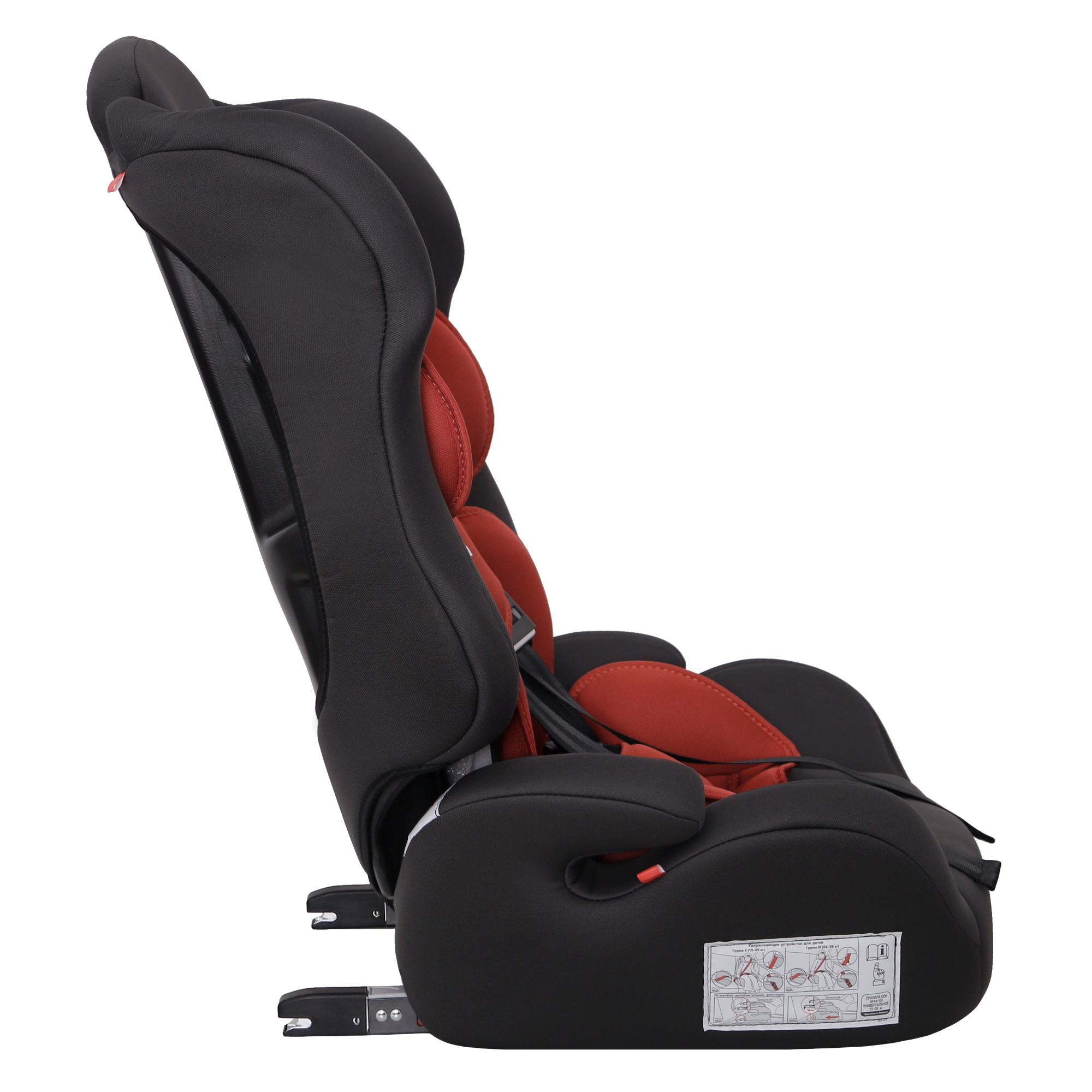 Автокресло Babyton Nils FIX I/II/III clay grey Isofix 1/2/3 (9-36 кг) - фото 18