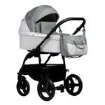 Коляска 2в1 Indigo Impulse Eco le 03 белый-серый