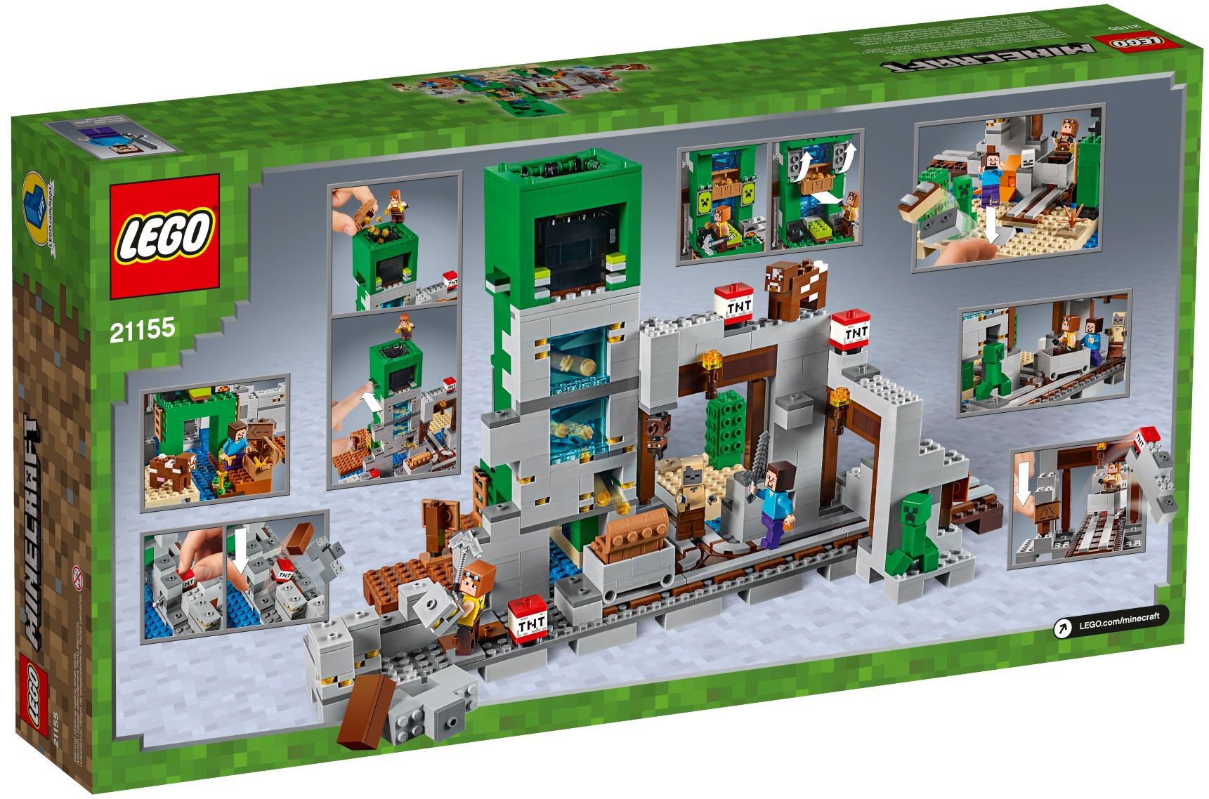 Конструктор LEGO Minecraft 21155 834 дет. - фото 4