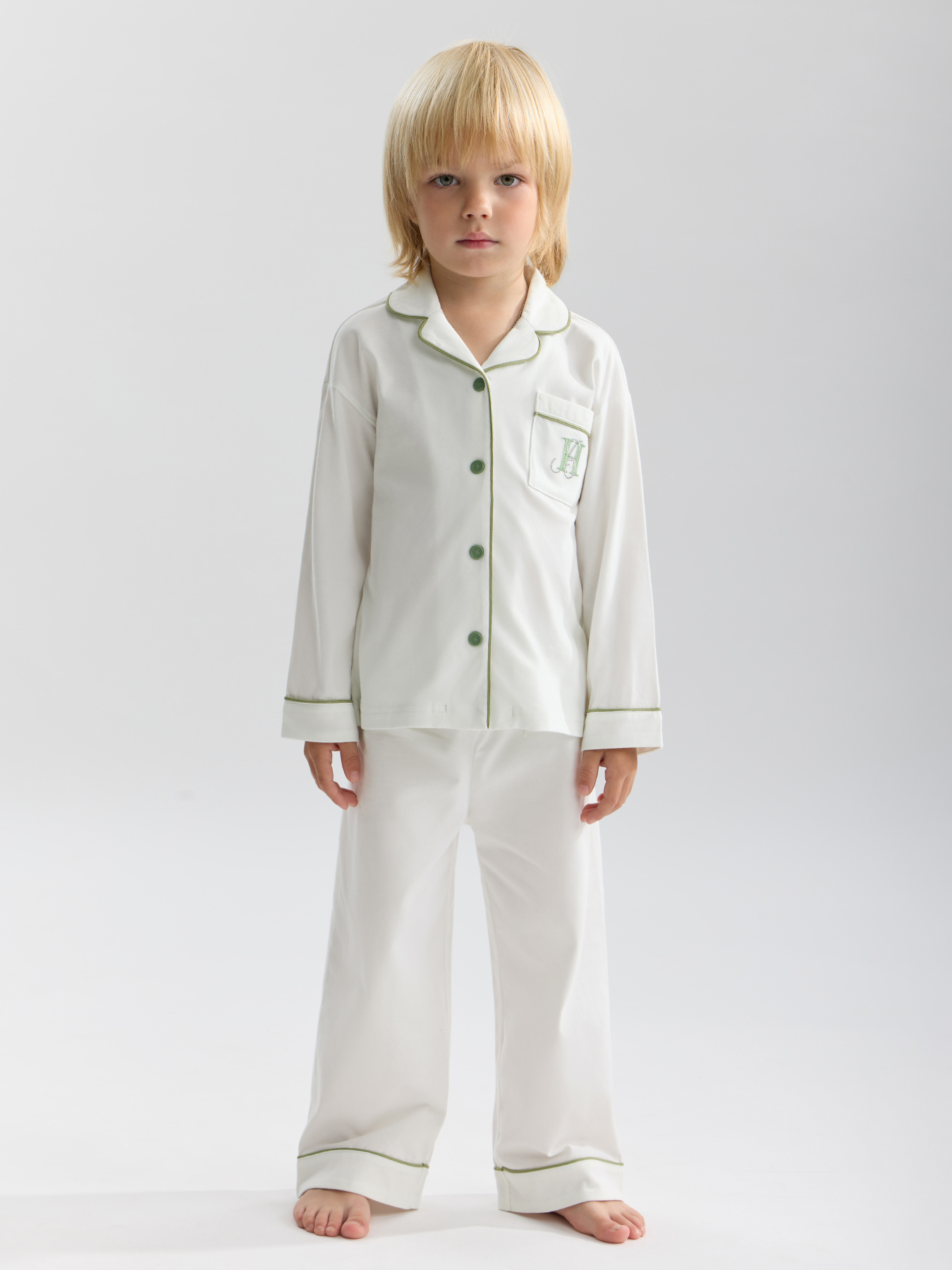 Пижама Happy Baby 88631_milky - фото 1