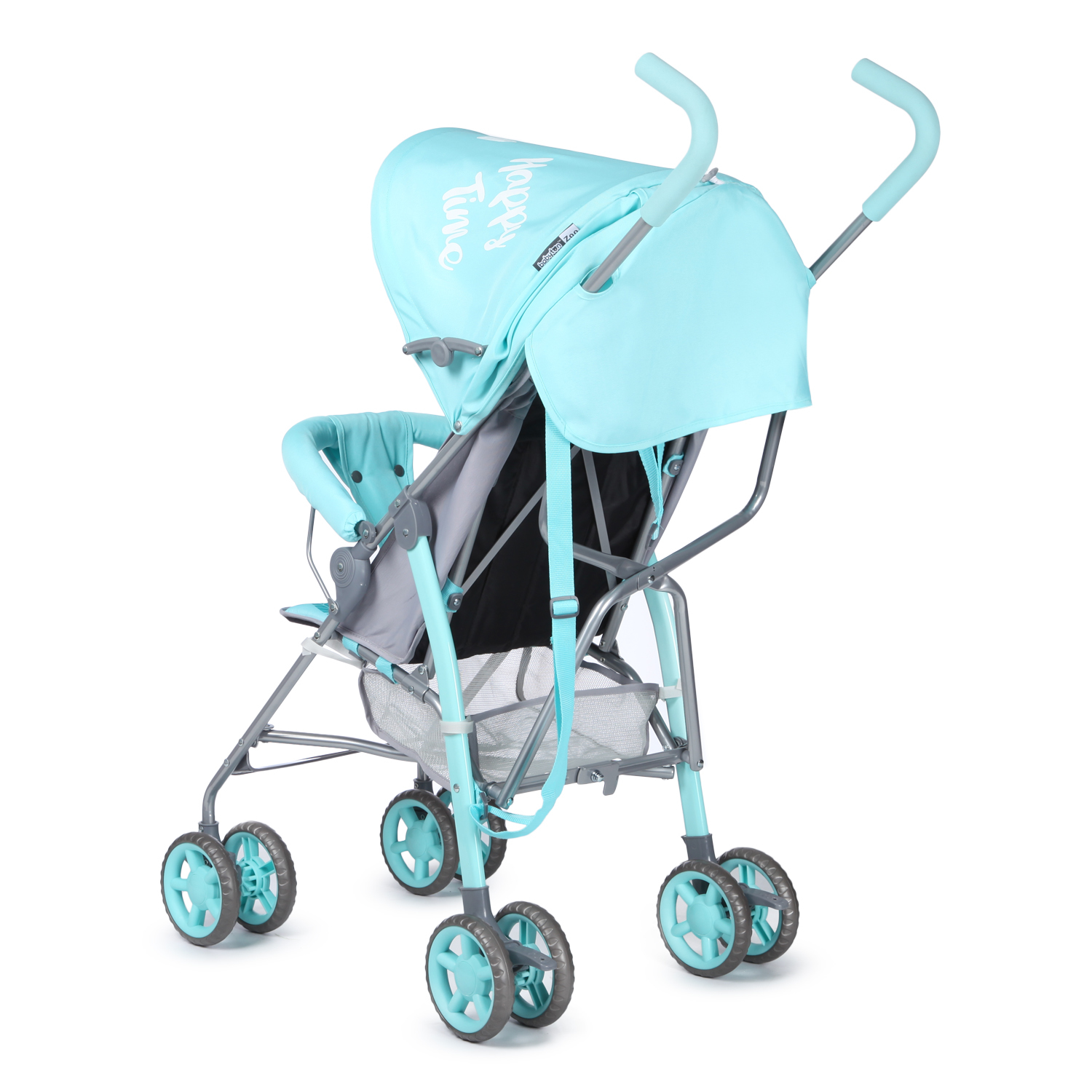 Коляска прогулочная Babyton Zoo Light Blue голубой - фото 5