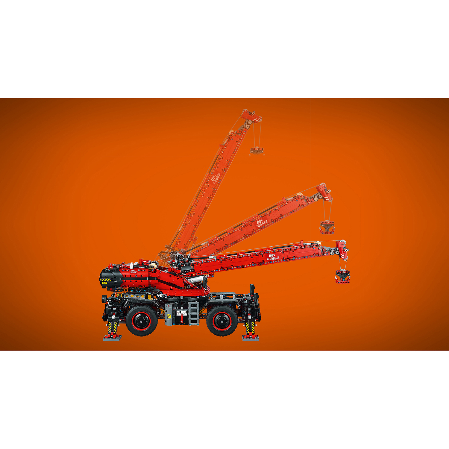 Конструктор LEGO Technic Подъёмный кран 4057 дет. - фото 13