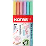 Фломастеры Kores 6 цв.